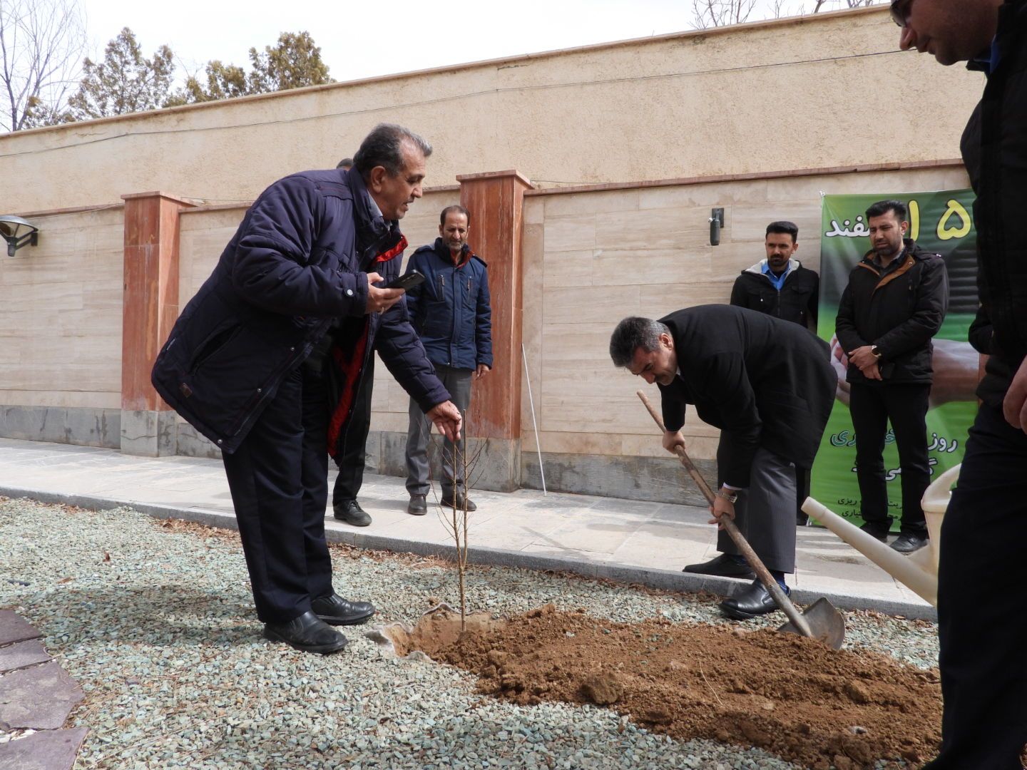 مراسم پویش جان ایران در سازمان مدیریت برنامه ریزی استان